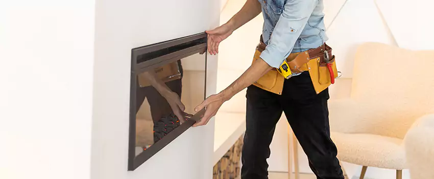 Metal Fireplace Installation in Painesville, Ohio