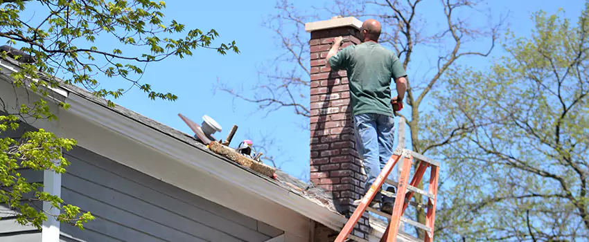 Vinyl and PVC Chimney Flashing Installation in Painesville, OH