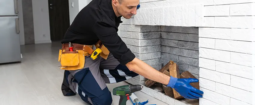 Fireplace Damaged Damper Frame Repair Services in Painesville, Ohio